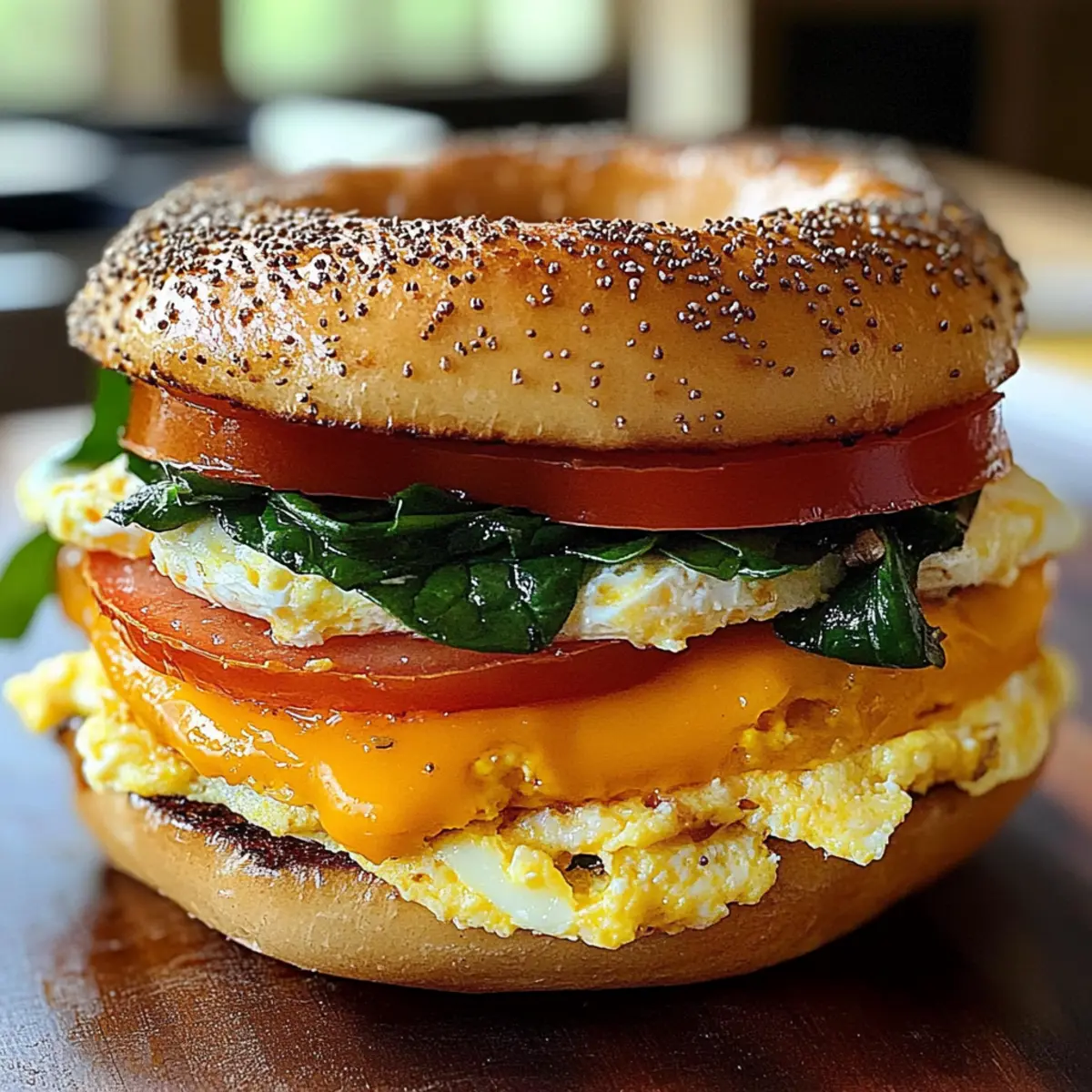 Bagel FrA¼hstA¼cks Sandwich yldmmf