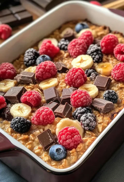 gebackene Haferflocken