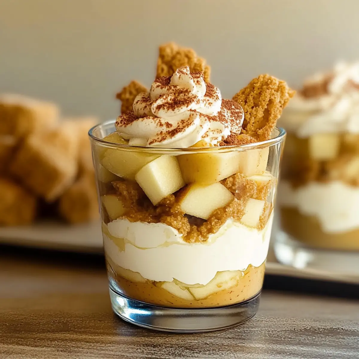 Bratapfel Tiramisu im Glas dothat