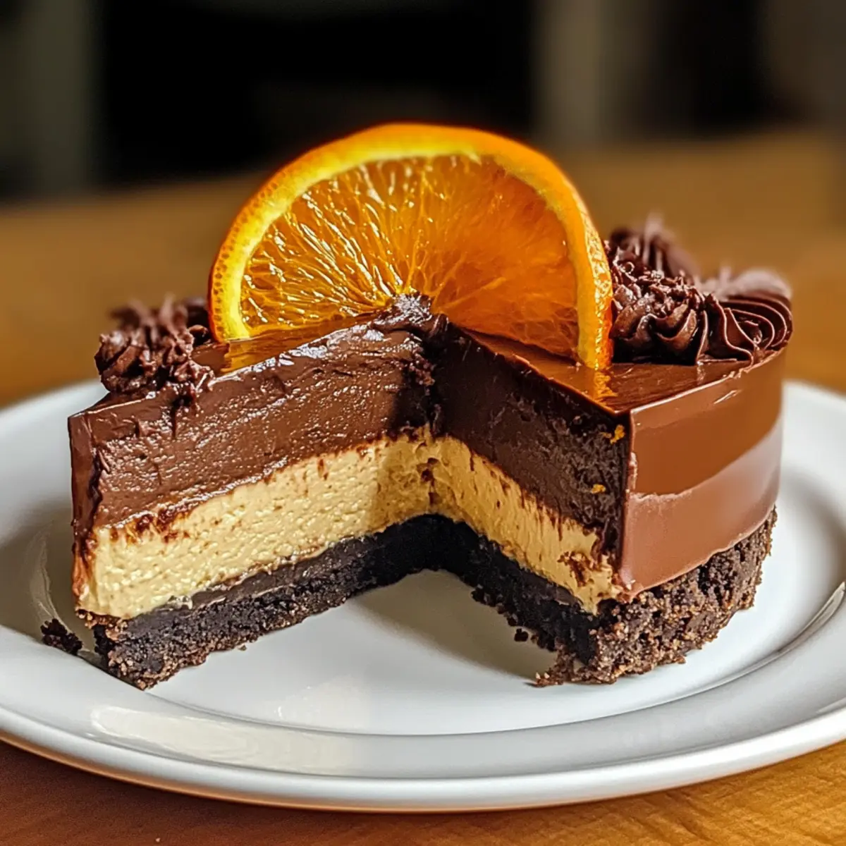 Schokoladen-Orange-Käsekuchen für den perfekten Genuss 4 Chocolate Orange Cheesecake lrcr6k