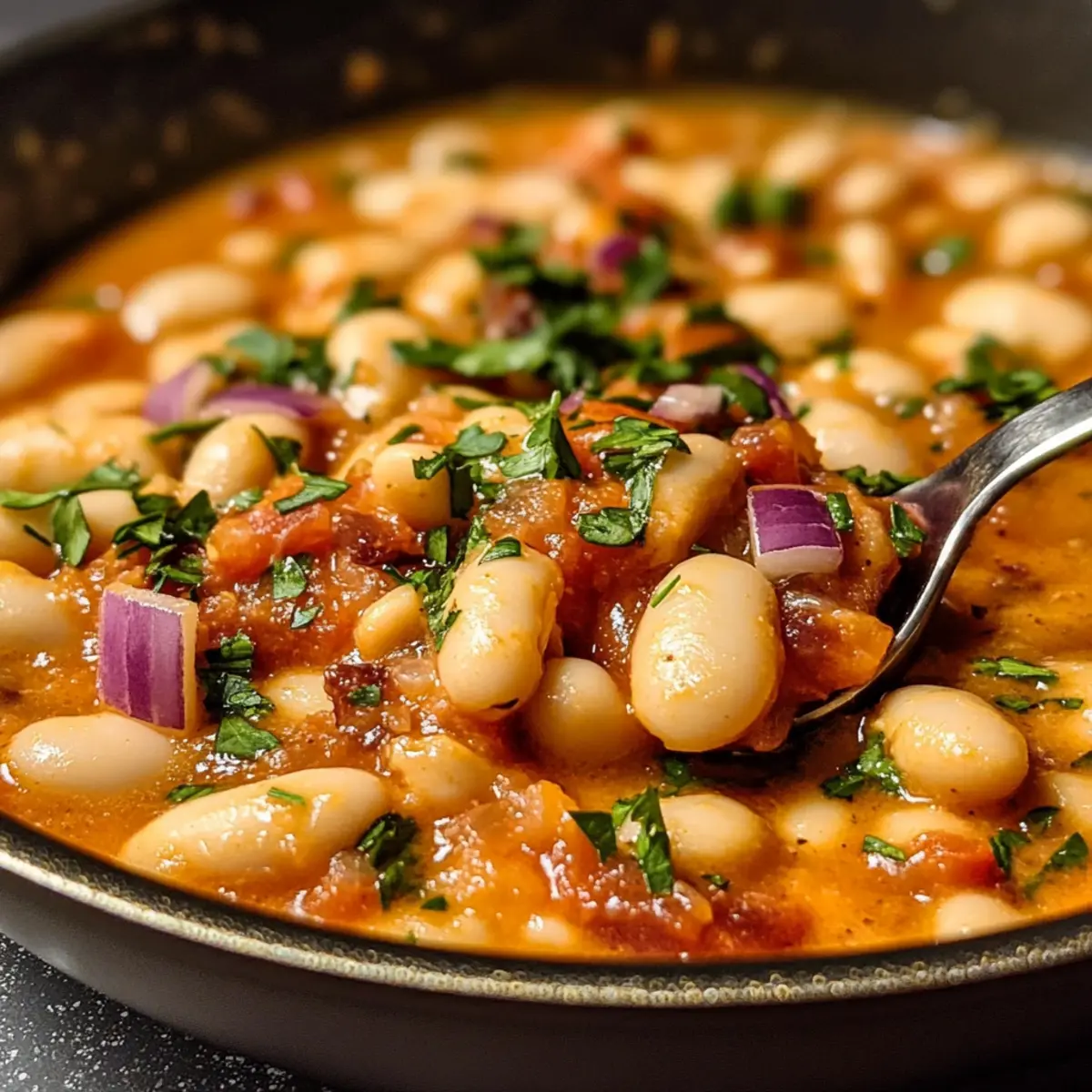 Cremige Tomaten-Bohnen-Pfanne: Schnell und vegan genießen 2 Cremige Tomaten Bohnen Pfanne rwlrzj