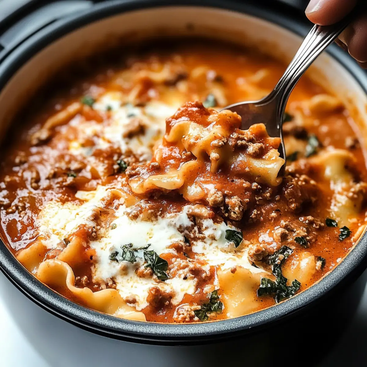 Instant Pot Lasagna Suppe