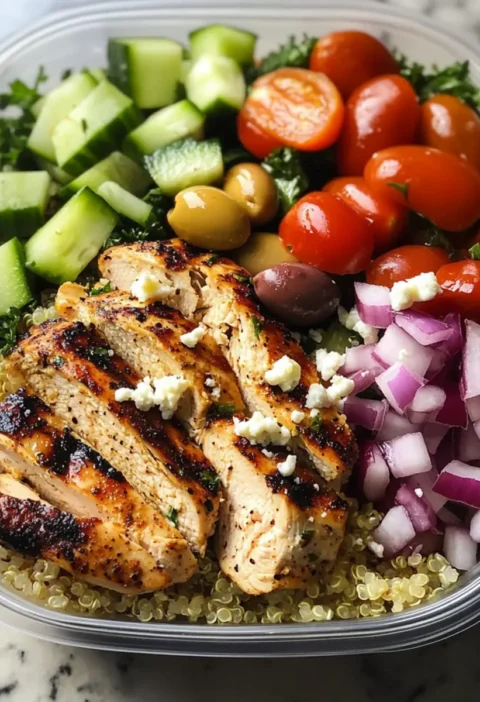 Mittelmeerdiät Mahlzeitenvorbereitung