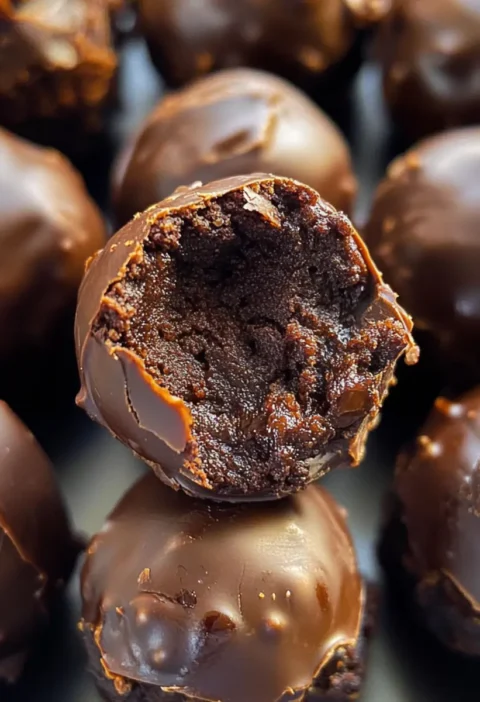 No-Bake Brownie Bites