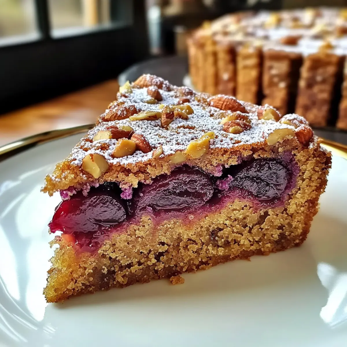 Nussiger Zimtkuchen mit Pflaumenfüllung genießen 4 Nussiger Zimtkuchen mit PflaumenfA¼llung itz9ji