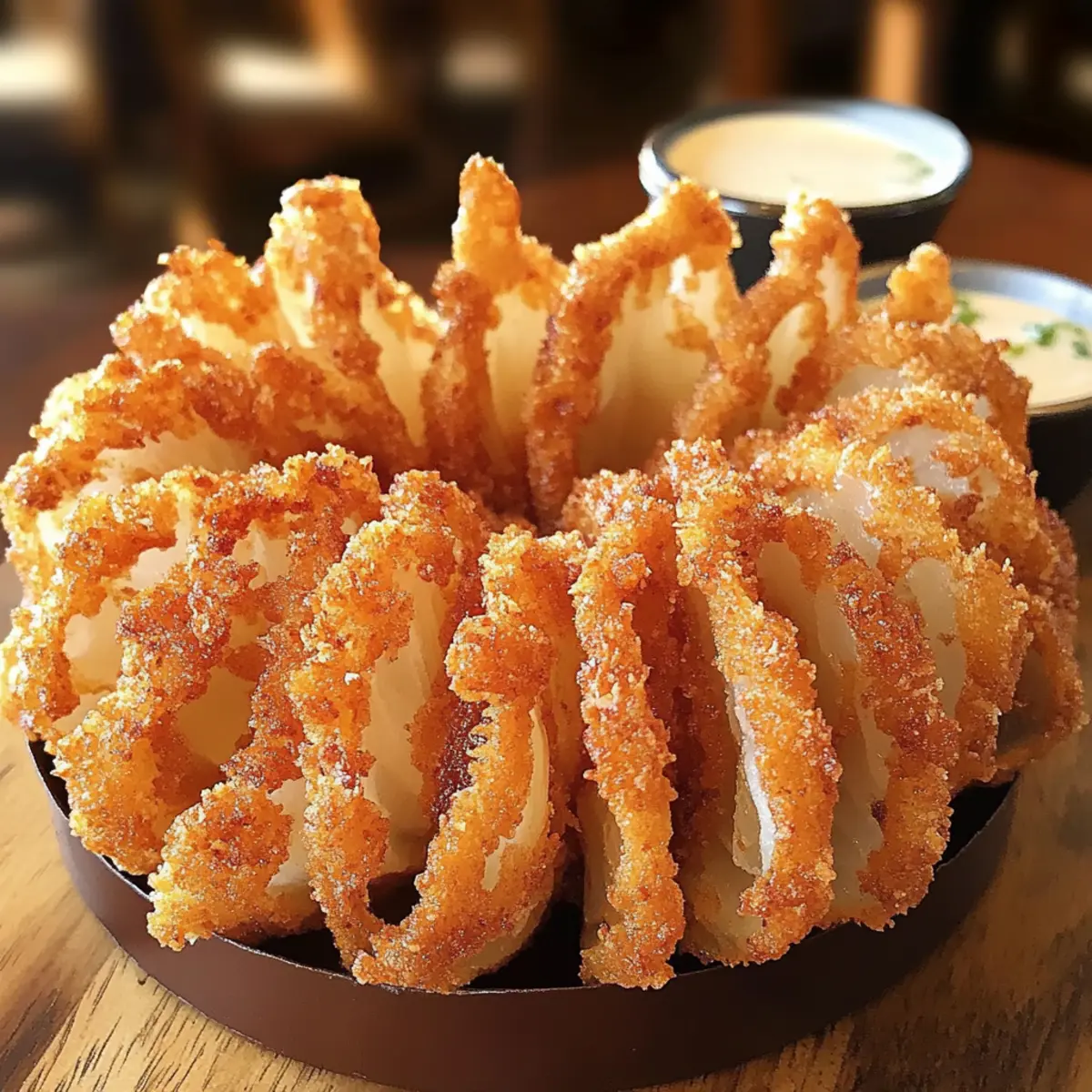 Outback Steakhouse Blühende Zwiebel selbst gemacht 5 Outback Steakhouse Blühende Zwiebel