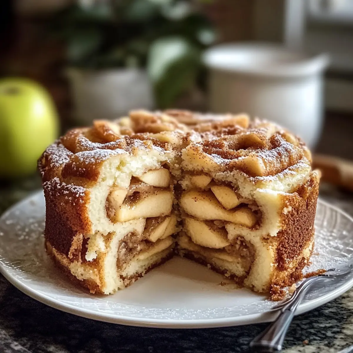 Saftiger Zimtschnecken Apfelkuchen l2q8lz