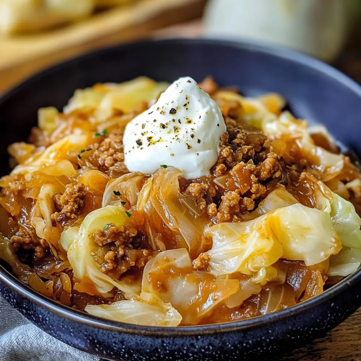 Schmorkohl mit Hackfleisch jmbhlb