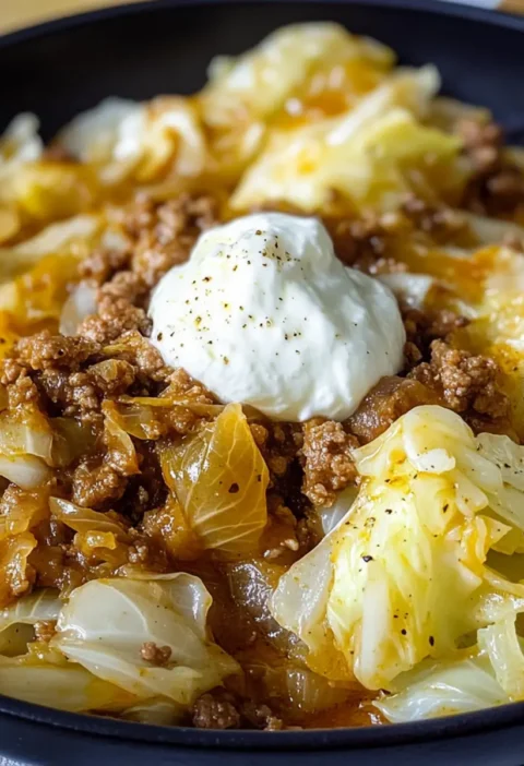 Schmorkohl mit Hackfleisch