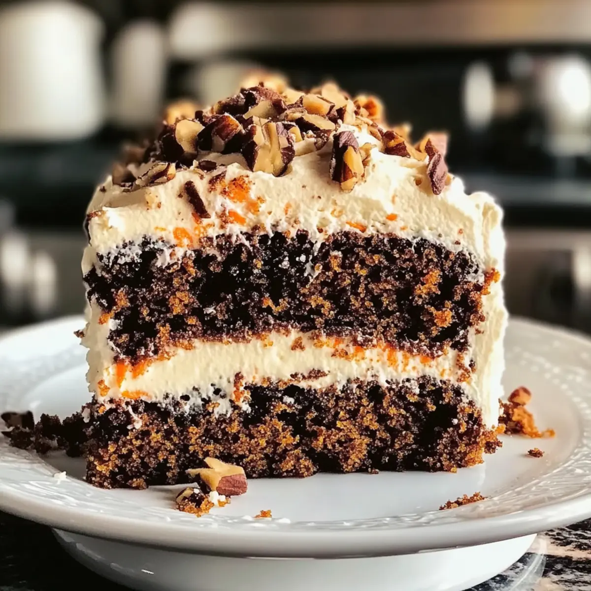 Schokoladenkarottenkuchen