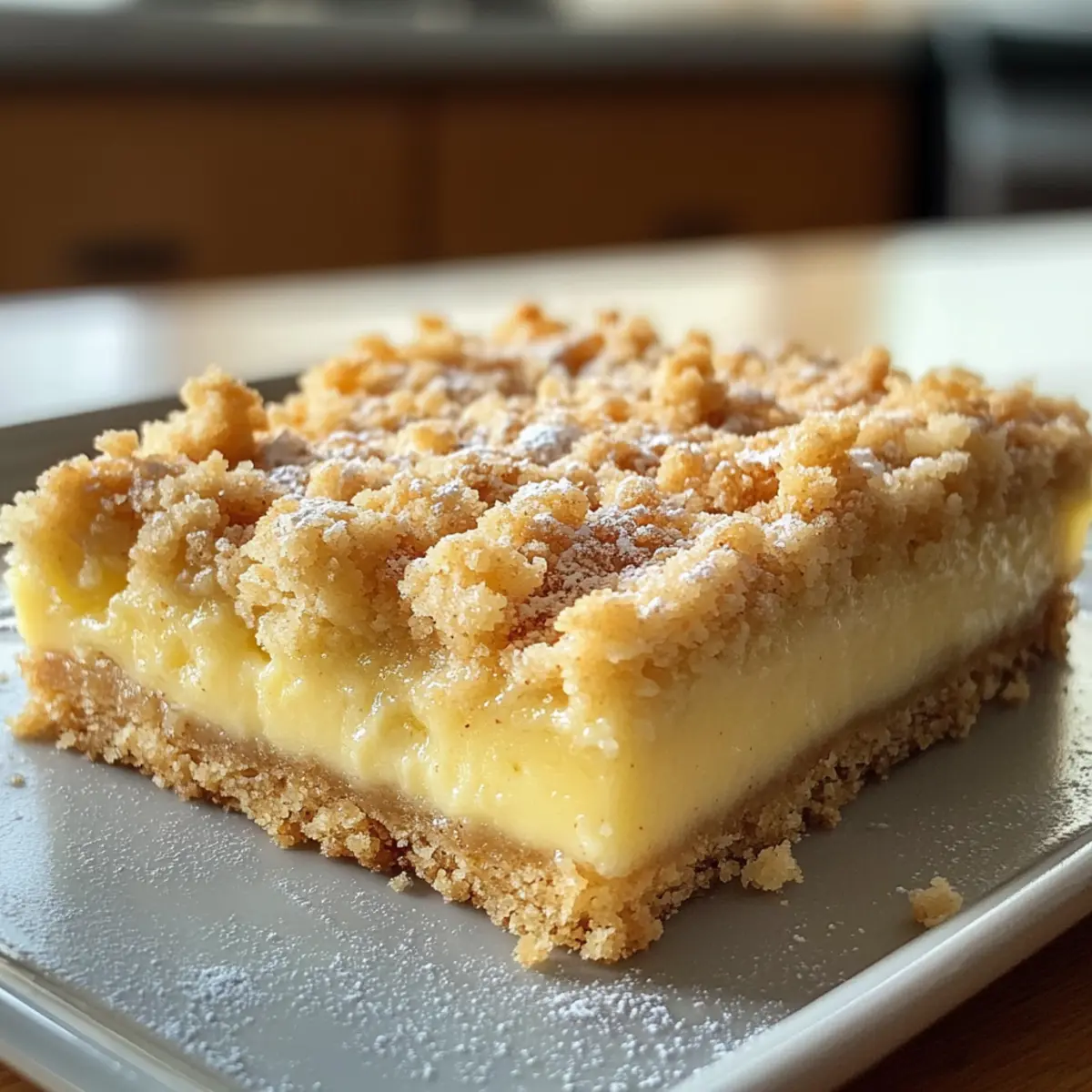 Vanillepudding Streuselkuchen