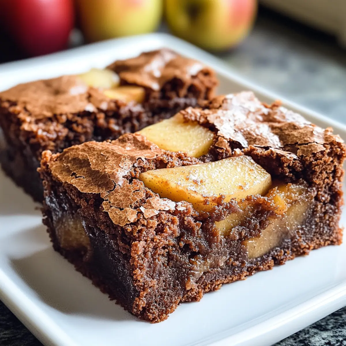 Apple Brownies ewtqyy