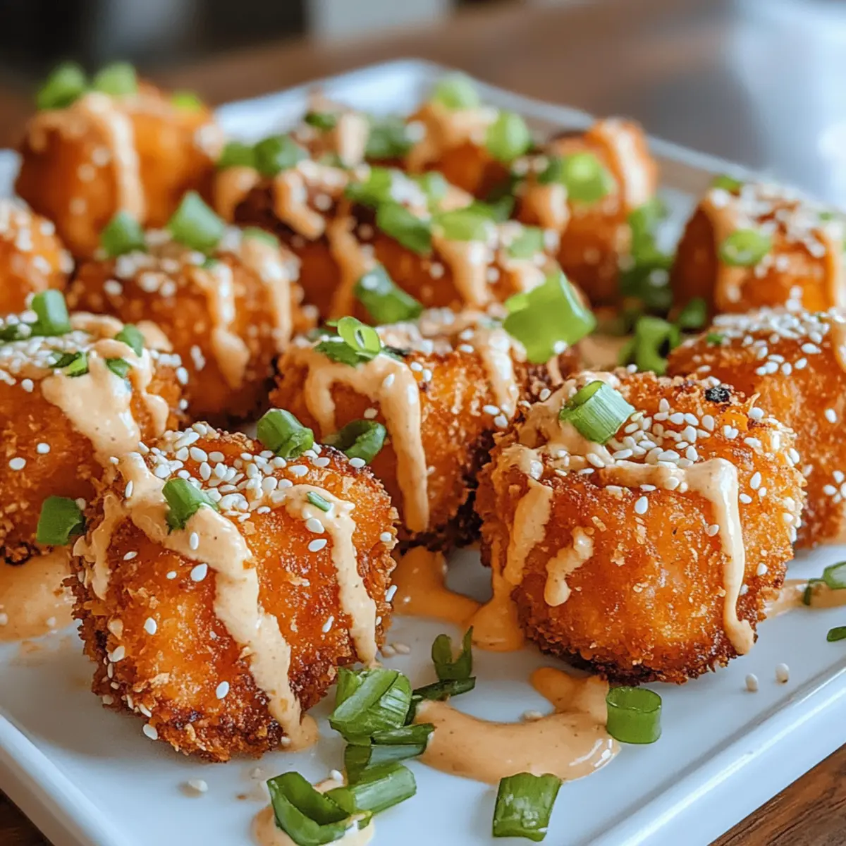 Bang Bang Lachs Bisse Rezept für jeden Abend 4 Bang Bang Salmon Bites Recipe dhipt6