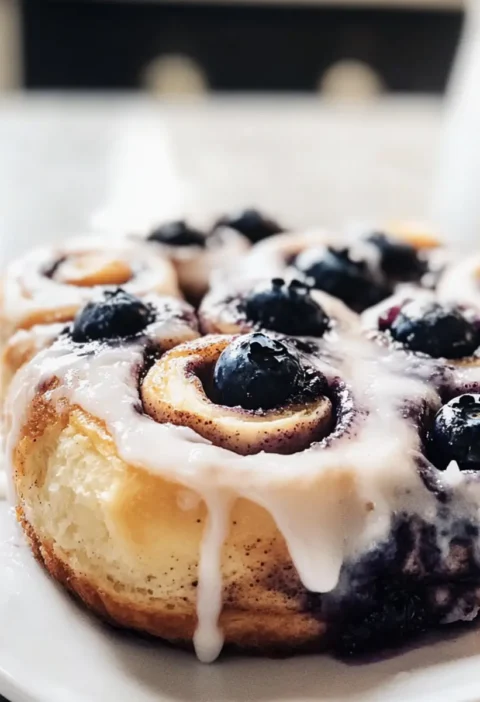 Heidelbeer-Zimt-Schnecken [55 Minuten]