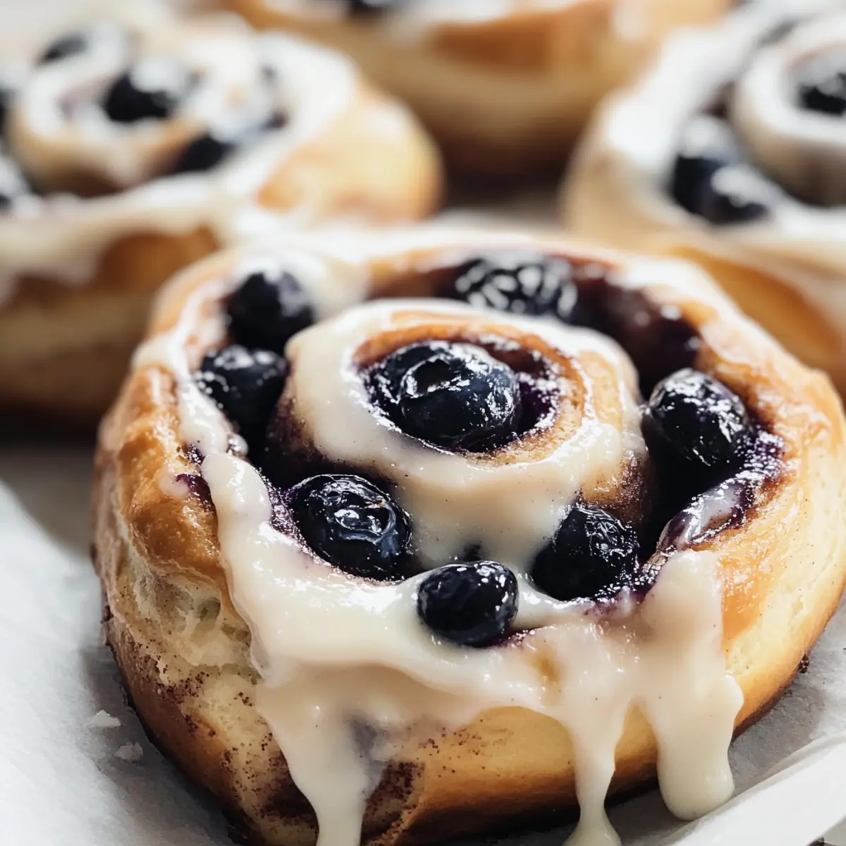 Heidelbeer-Zimt-Schnecken in 55 Minuten genießen 4 Blueberry Cinnamon Rolls 55 Minutes gpyakf
