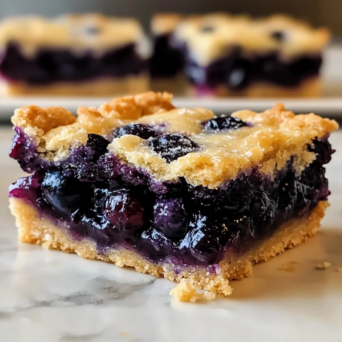 Blueberry Pie Cookie Bars Recipe inweoi