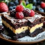 Karottenförmige vegane Osterbrownies zum Verlieben