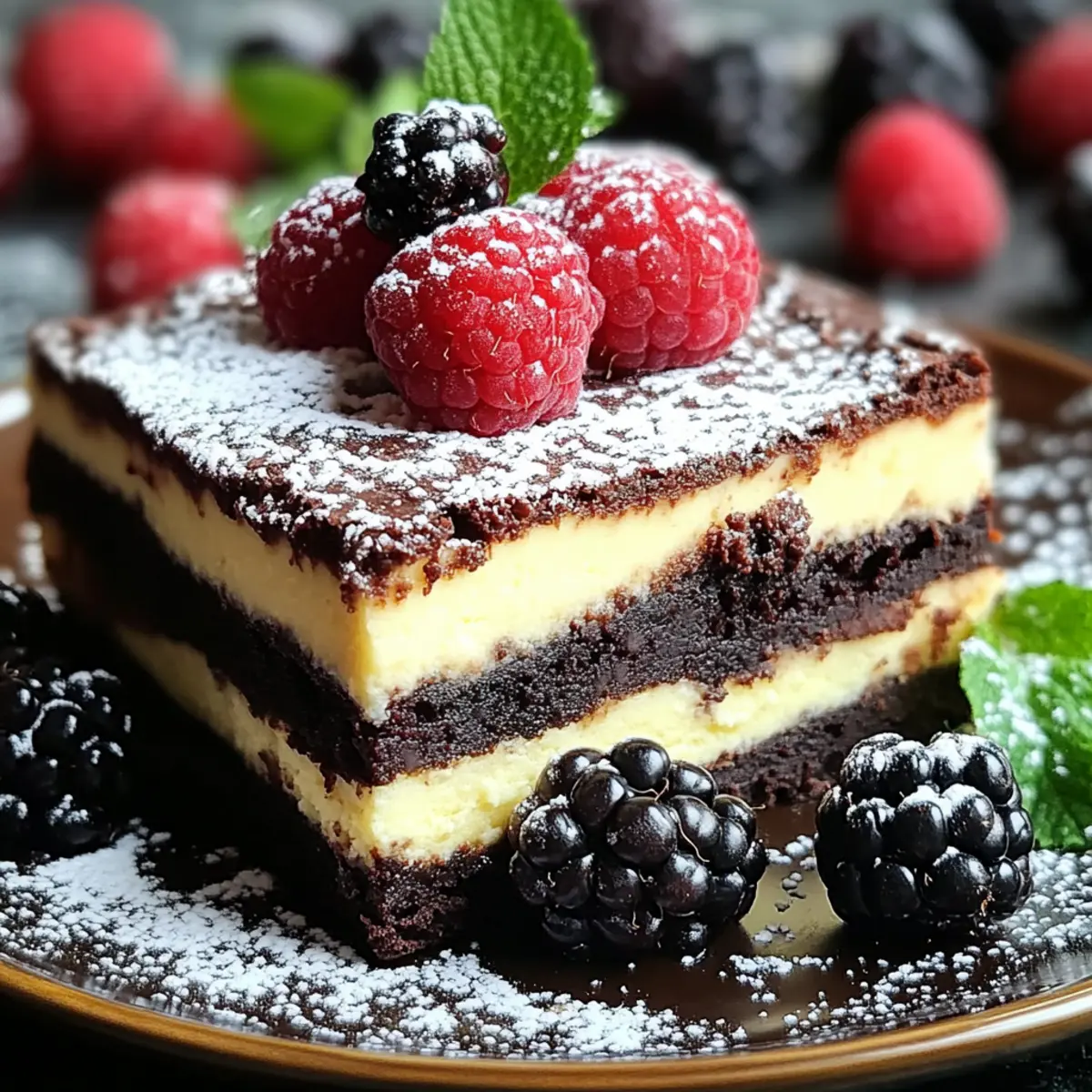 Cheesecake Brownies Delightful Layered Dessert Recipe himyn8