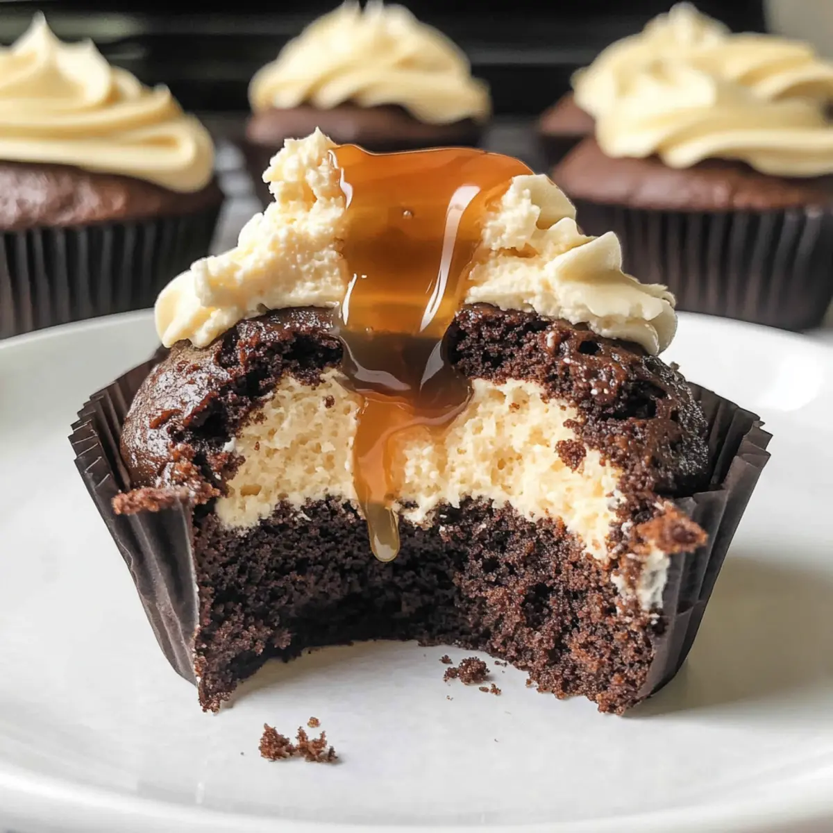 Chocolate Caramel Cupcakes bwh7zt