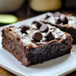 Karottenförmige vegane Osterbrownies zum Verlieben