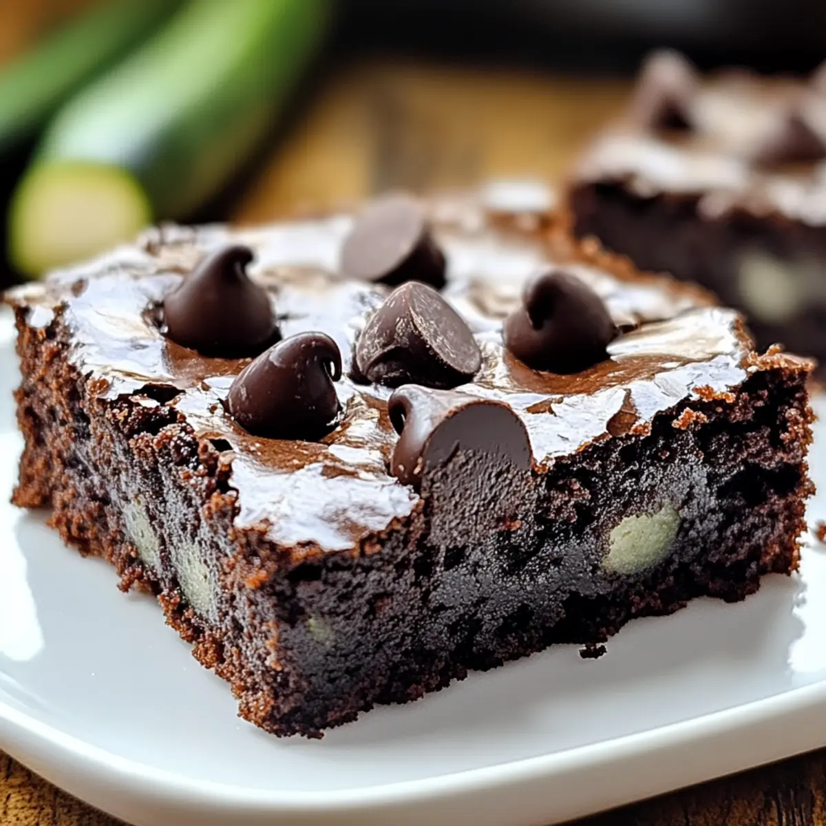 Chocolate Zucchini Brownies Rich and Decadent Treat uunish