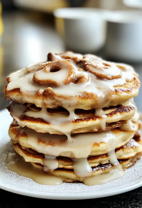 Zimtschnecken-Pfannkuchen [35 Minuten]