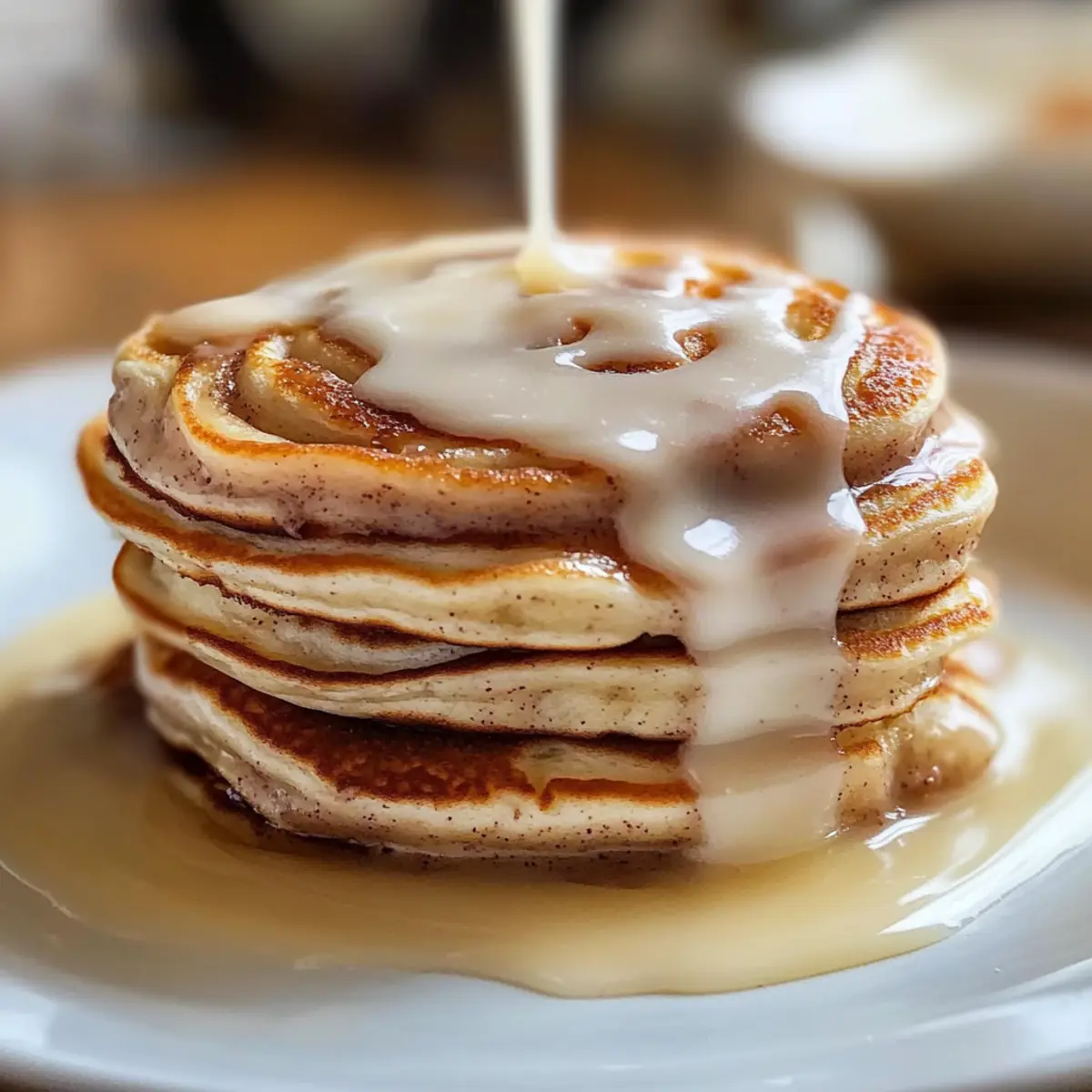 Zimtrollen-Pfannkuchen Rezept für ein köstliches Frühstück 4