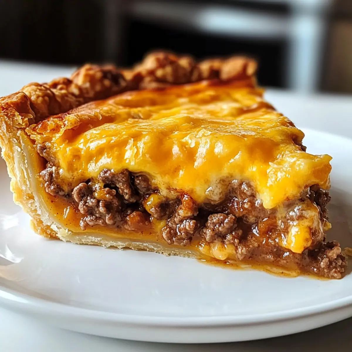 Classic American Cheeseburger Pie Recipe gpjool