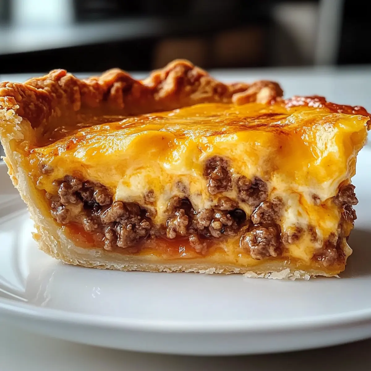Classic American Cheeseburger Pie Recipe opmau3