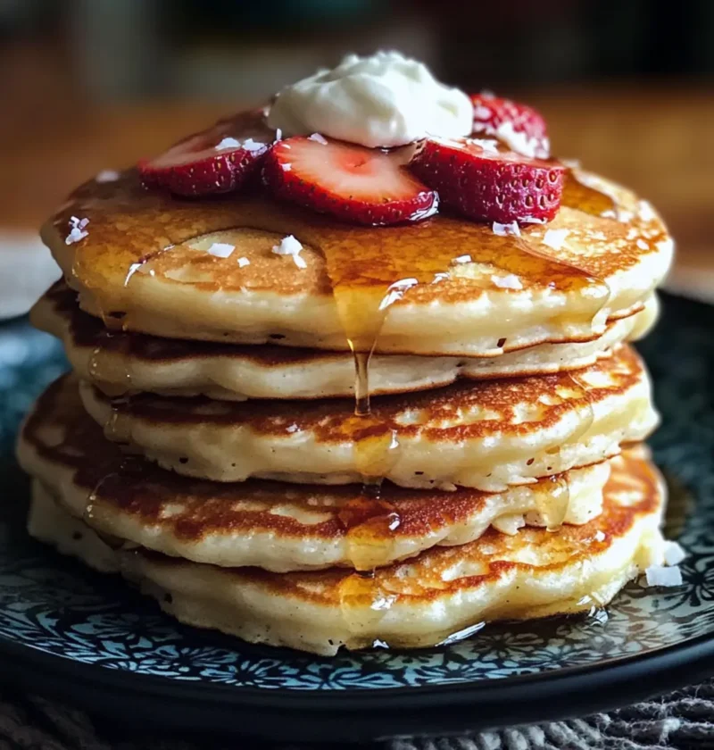 Kokosnusscreme Pfannkuchen Rezept