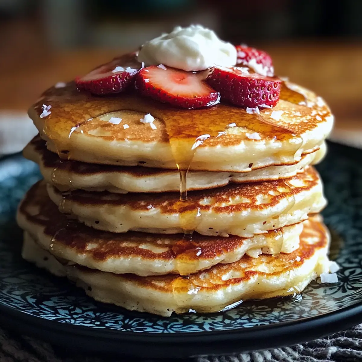 Kokosnusscreme Pfannkuchen Rezept