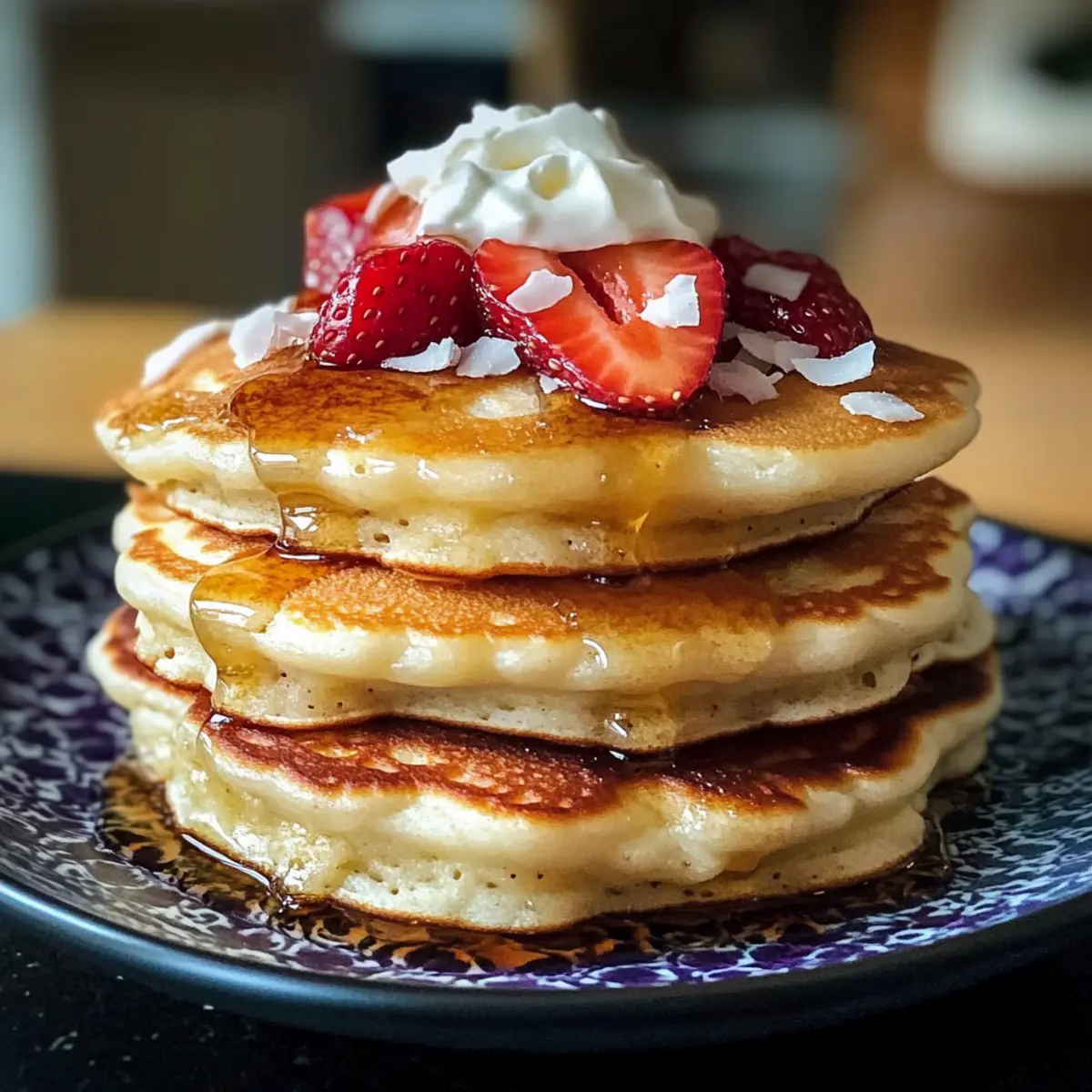 Coconut Cream Pancakes Recipe vqsrgf