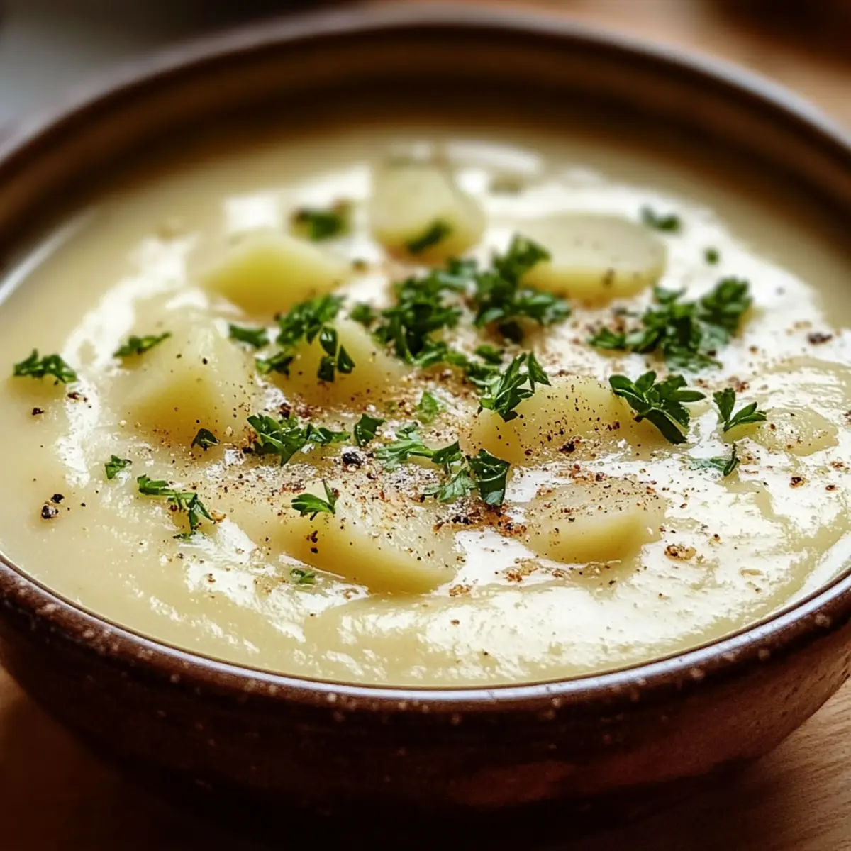 Cremige Knoblauchkartoffelsuppe im Handumdrehen 3 Creamy Garlic Potato Soup The Ultimate Comfort Food gtlo8f