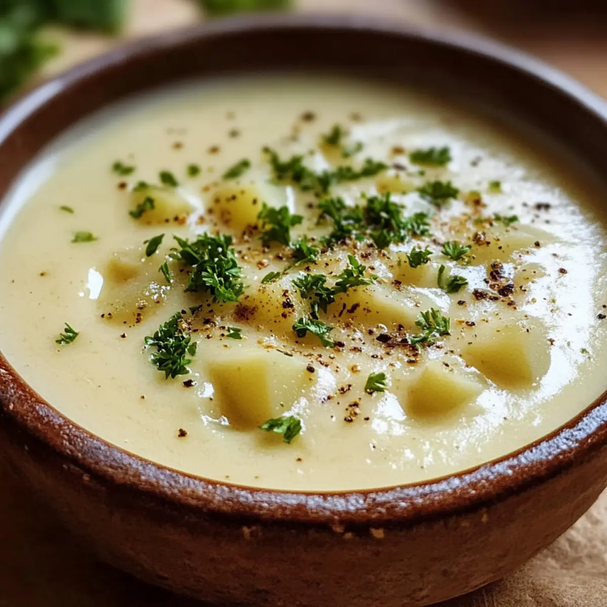 Cremige Knoblauchkartoffelsuppe im Handumdrehen 4 Creamy Garlic Potato Soup The Ultimate Comfort Food umfvqe