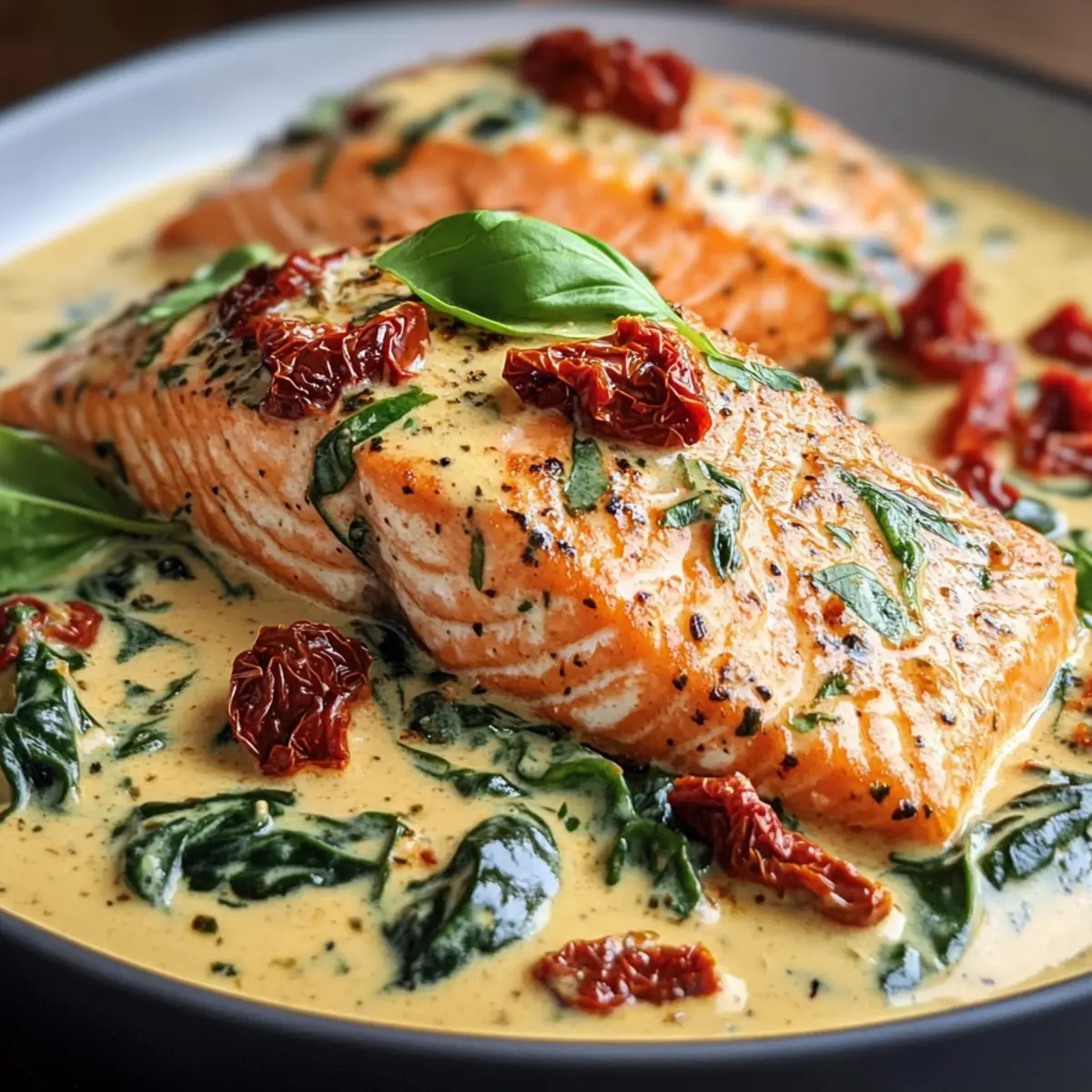 Creamy Tuscan Salmon Recipe z2maaw