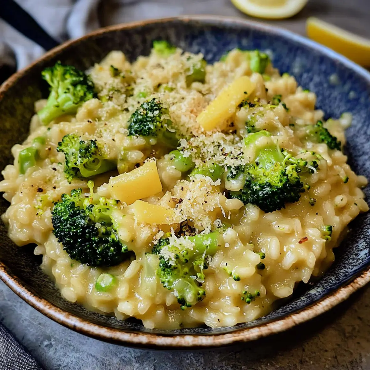 Cremiges veganes Risotto mit Brokkoli in 30 Minuten 5 Cremiges veganes Risotto mit Brokkoli