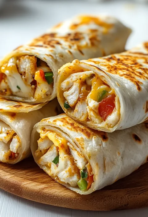 Crispy Wrap Bites aus dem Airfryer – Snack zum Mitnehmen & perfektes Fingerfood