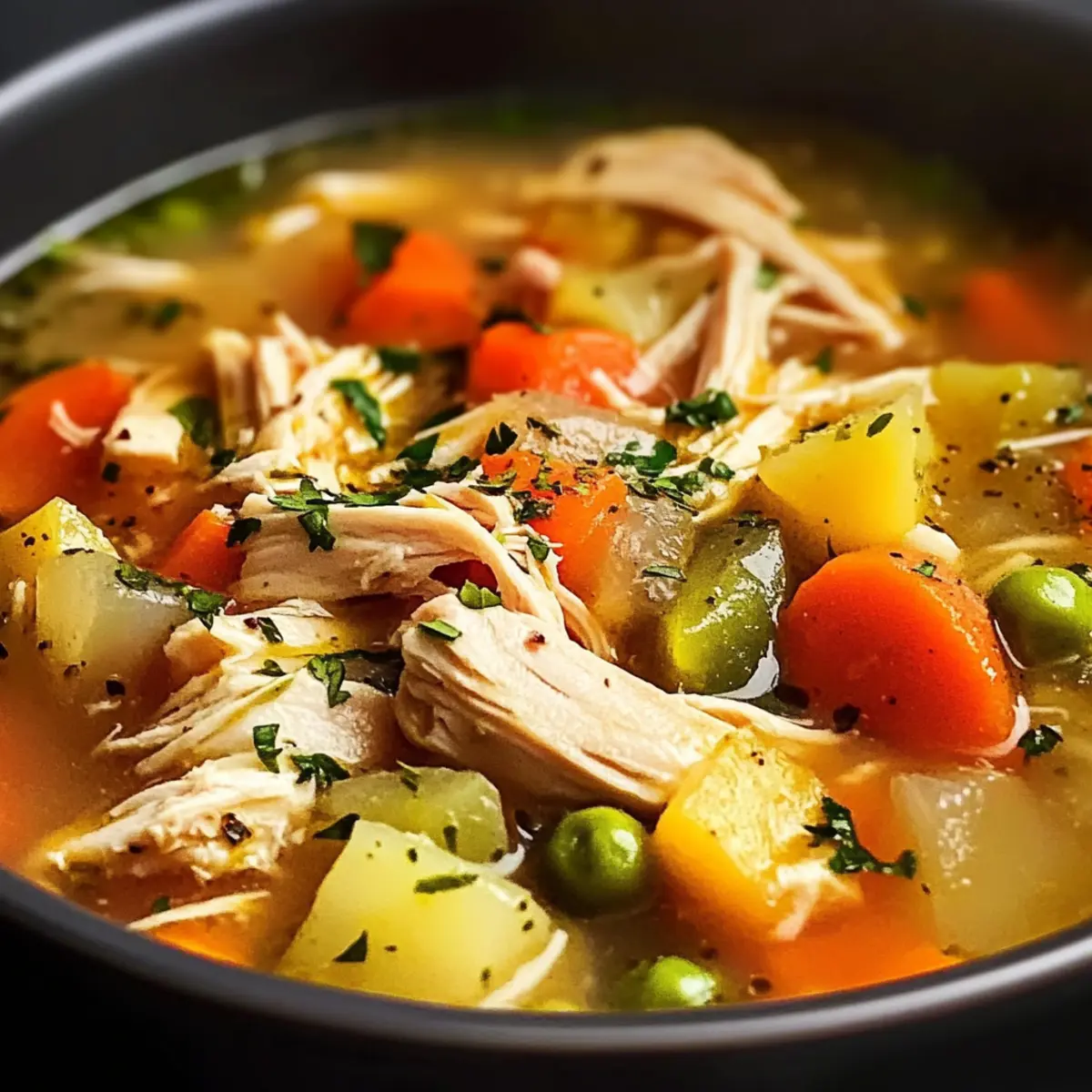 Crockpot Hühnergemüsesuppe Rezept für Wärme und Genuss 3 Crockpot Chicken Vegetable Soup Recipe hryj0l