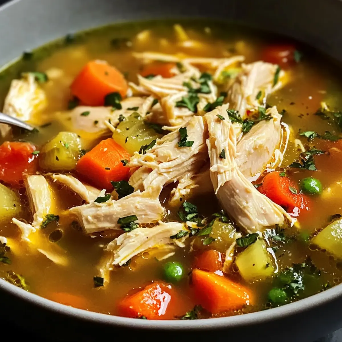 Crockpot Hühnergemüsesuppe Rezept für Wärme und Genuss 2 Crockpot Chicken Vegetable Soup Recipe ifjppo