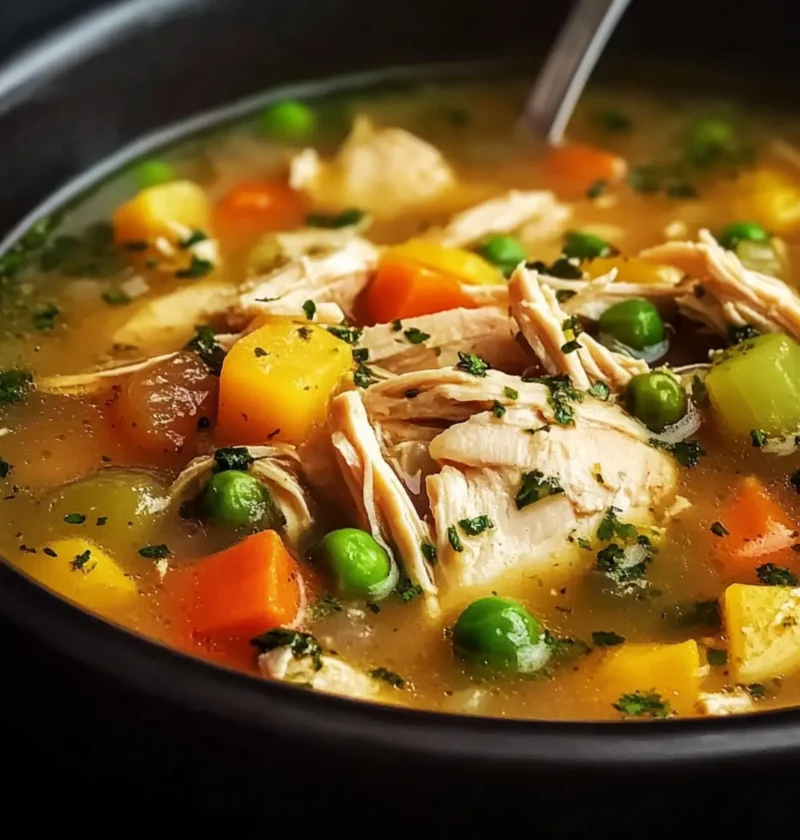 Crockpot Hühnergemüsesuppe Rezept für Wärme und Genuss 1 Crockpot Hühnergemüsesuppe Rezept