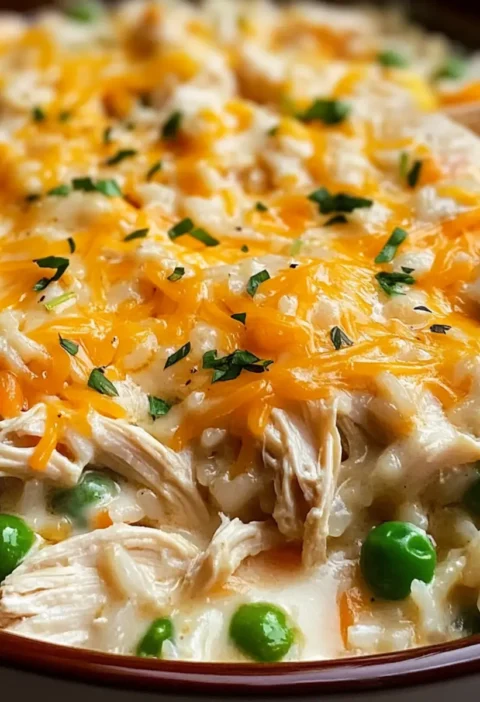 Crockpot Hähnchen und Reis Rezept Zutaten: - 4 Hähnchenbrustfilets - 2 Tassen Reis - 4 Tassen Hühnerbrühe - 1 Zwiebel, gewürfelt - 2 Karotten, gewürfelt - 1 Tasse gefrorene Erbsen - 2 Knoblauchzehen, gehackt - 1 Teelöffel Paprika - 1 Teelöffel Salz - 1/2 Teelöffel Pfeffer Anleitung: 1. Hähnchenbrustfilets in den Crockpot legen. 2. Reis, Hühnerbrühe, Zwiebel, Karotten, Erbsen, Knoblauch, Paprika, Salz und Pfeffer hinzufügen. 3. Alles gut vermengen. 4. Den Crockpot abdecken und auf der LOW-Stufe 6-8 Stunden oder auf der HIGH-Stufe 3-4 Stunden garen. 5. Vor dem Servieren das Hähnchen zerkleinern und vermengen.