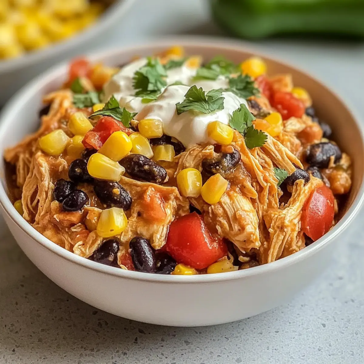 Crockpot Fiesta Chicken Recipe cuw8iy