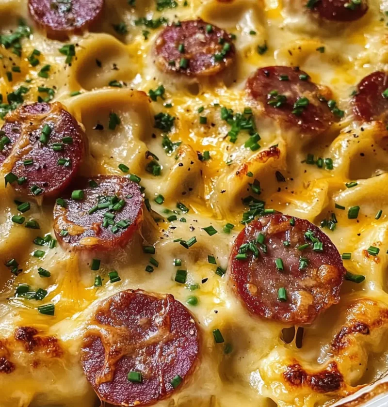 Crockpot Pierogi Auflauf mit Kielbasa Rezept Spaß fürs Abendessen 1 Crockpot Pierogi Auflauf mit Kielbasa Rezept