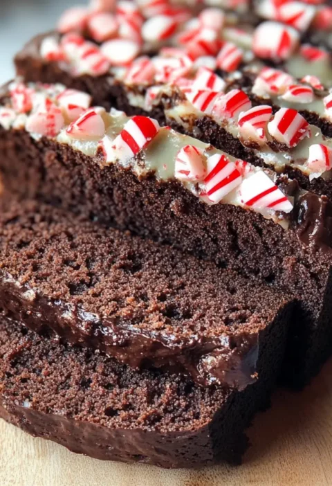 Dekadentes Schokoladen-Minze-Brot