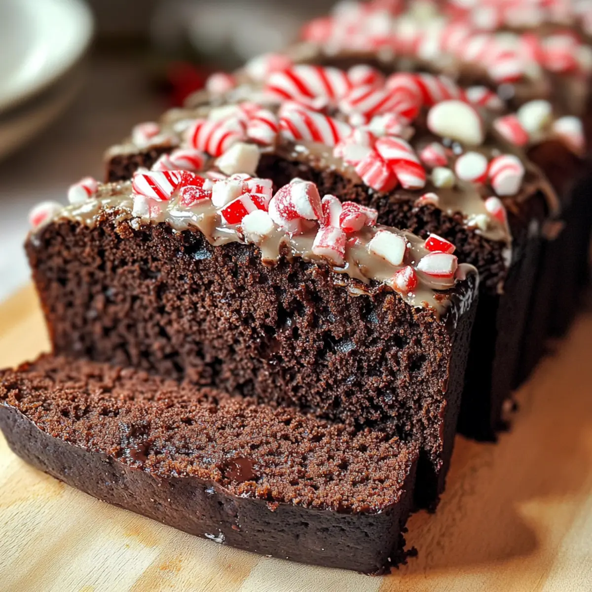 Dekadentes Schokoladen-Minze-Brot für festliche Momente 3 Decadent Chocolate Peppermint Bread hbsnud