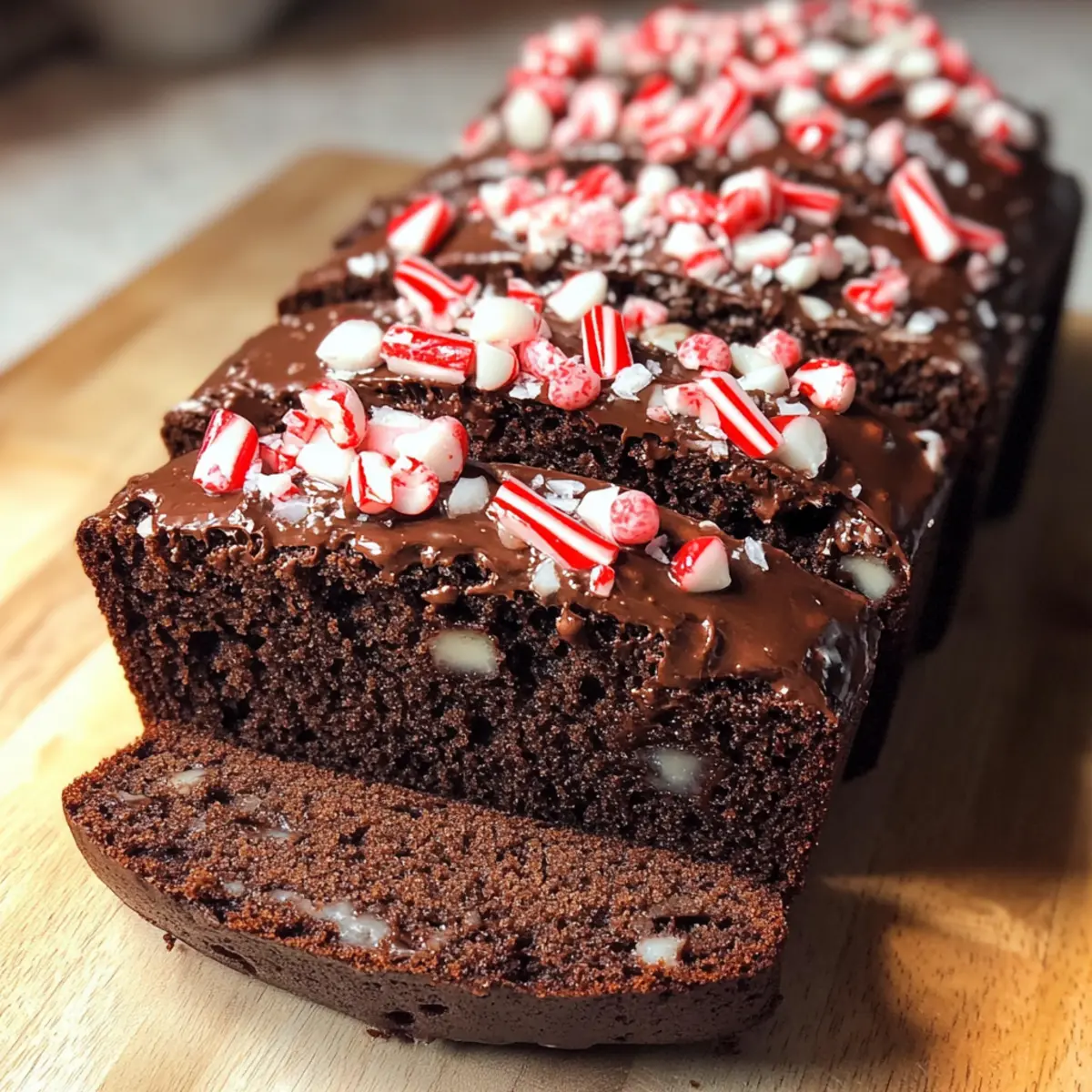 Dekadentes Schokoladen-Minze-Brot für festliche Momente 4 Decadent Chocolate Peppermint Bread hzzypg