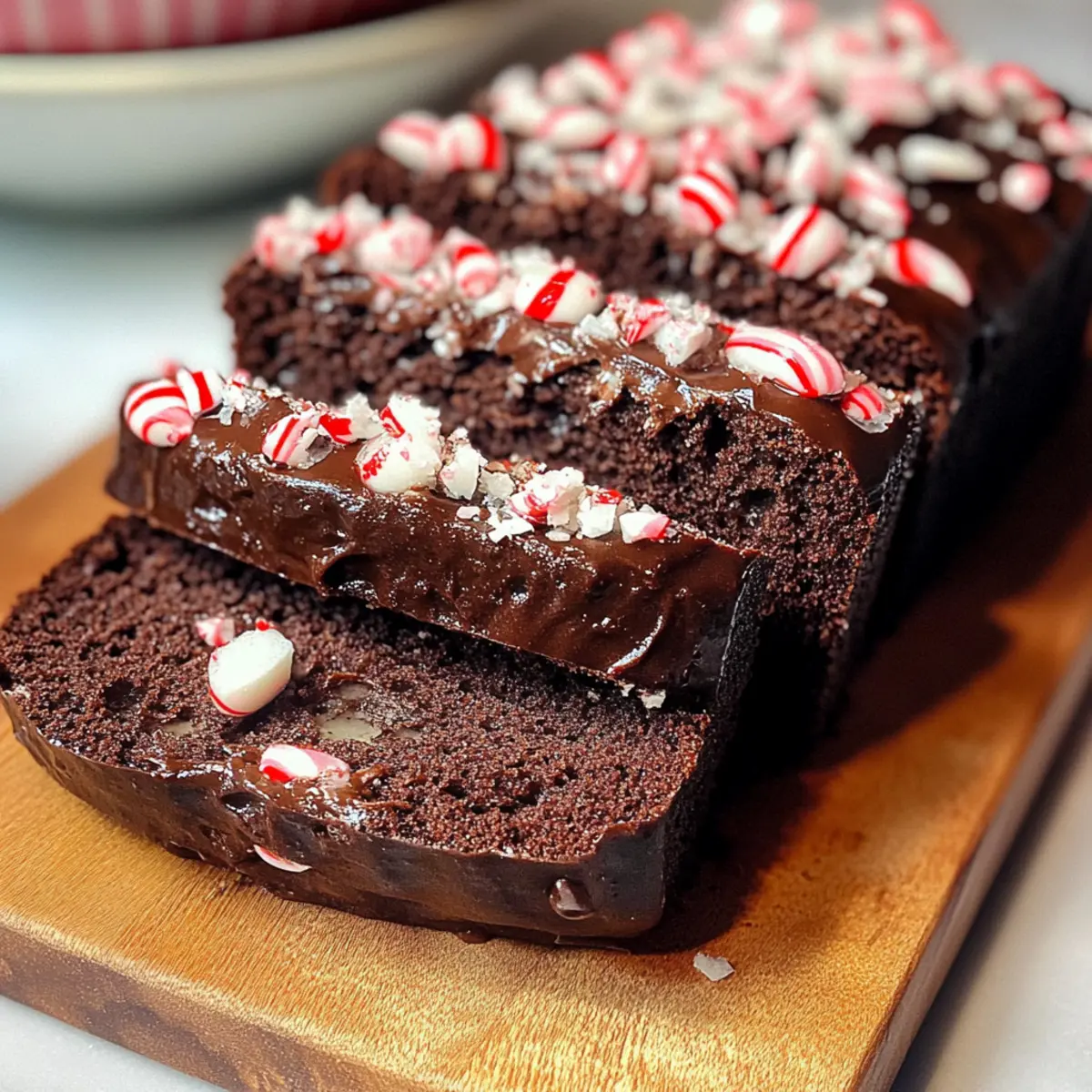 Dekadentes Schokoladen-Minze-Brot für festliche Momente 2
