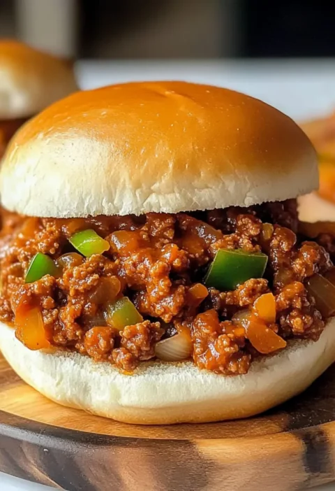 Einfache Putenfleisch Sloppy Joes Rezept