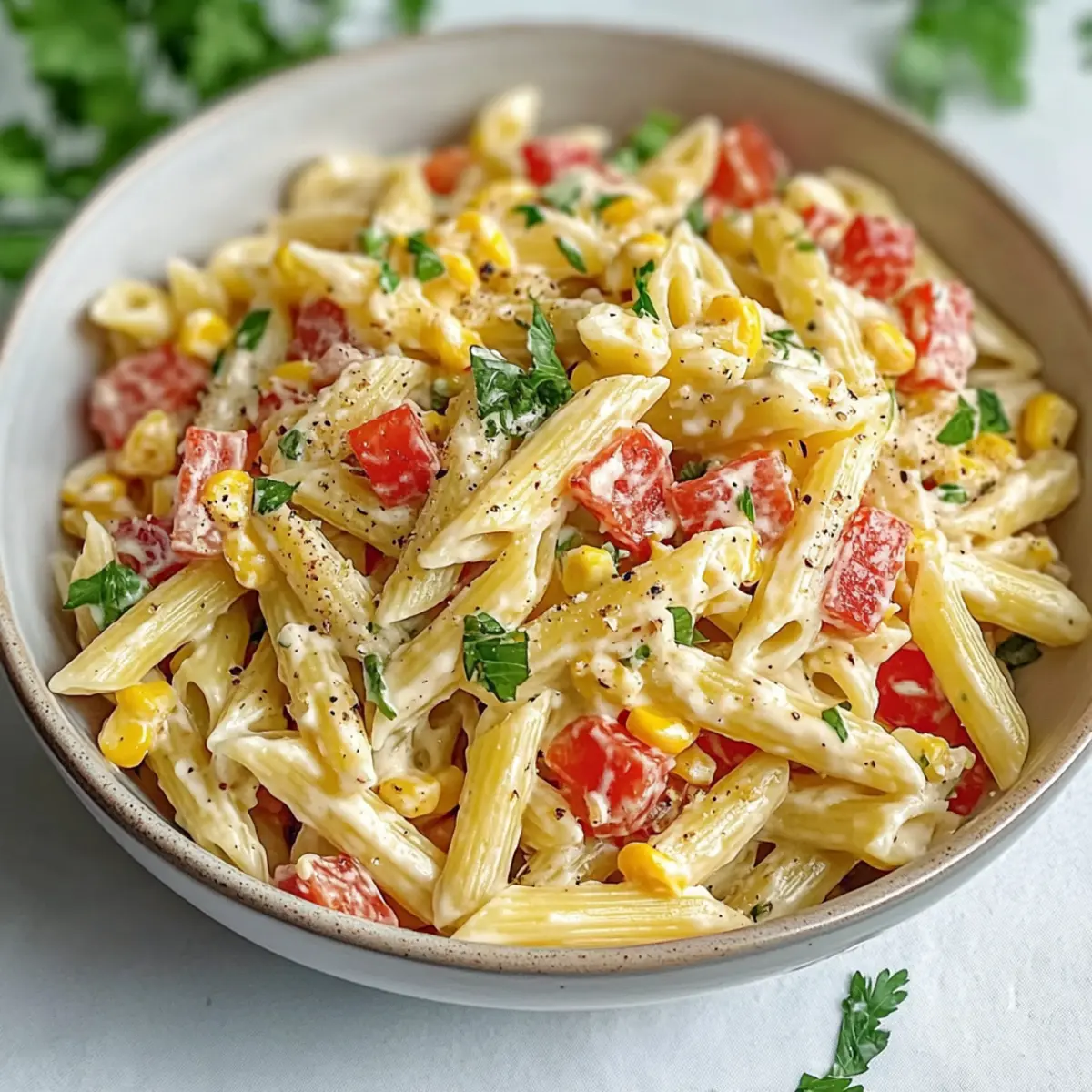 Erfrischender Sommer-Pasta-Salat mit Joghurt 3 Erfrischender Sommer Nudelsalat mit Joghurt u1mva8
