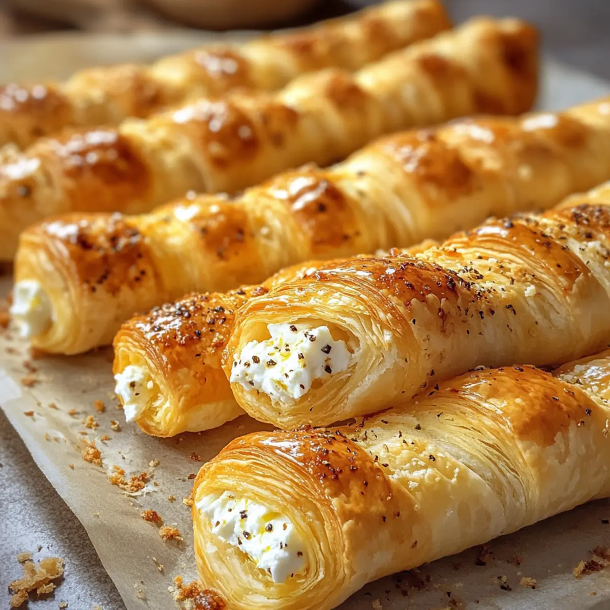 Feta BlA¤tterteig Sticks aus dem Ofen knuspriges Fingerfood in 20 Minuten ynqaii